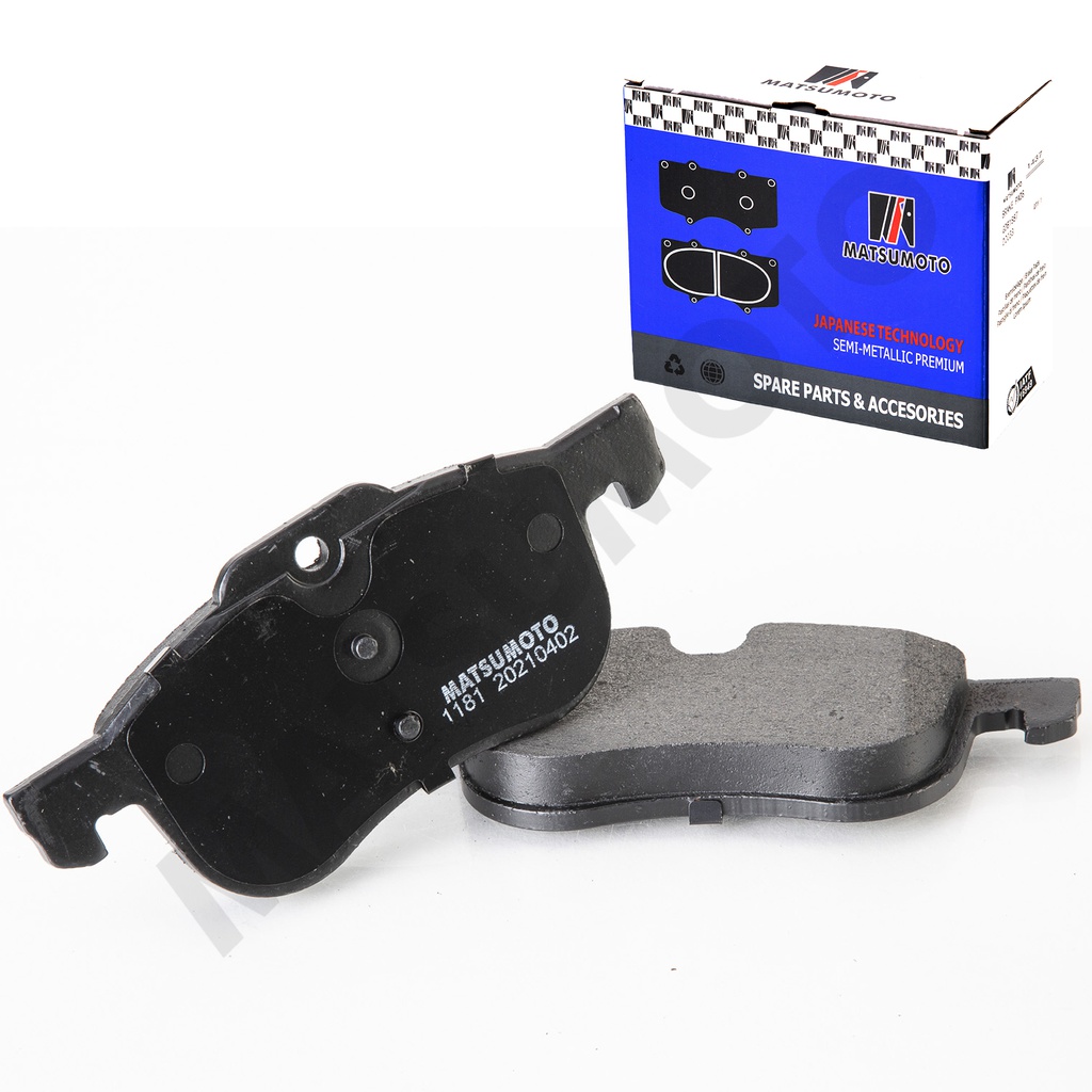 M1181 Pastillas de Freno Semi-metálica Delanteras MG / Rover