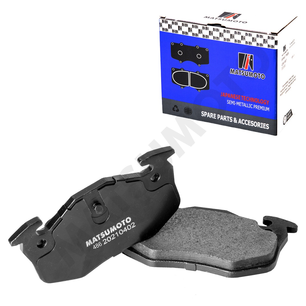 M486/M57/M63 Pastillas de Freno Semi-metálica Citroen / Peugeot / Renault / Dongfeng