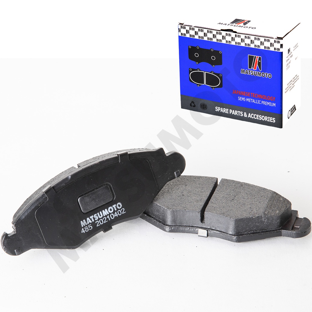 M485 Pastillas de Freno Semi-metálica Delanteras Peugeot