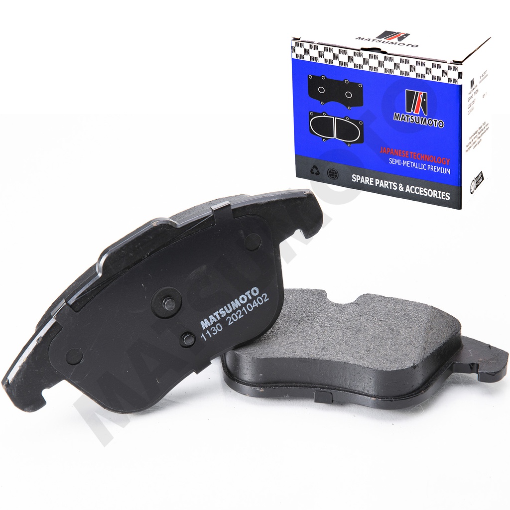 M1130 Pastillas de Freno Semi-metálica Delanteras Volkswagen / Audi Q3 / GAC