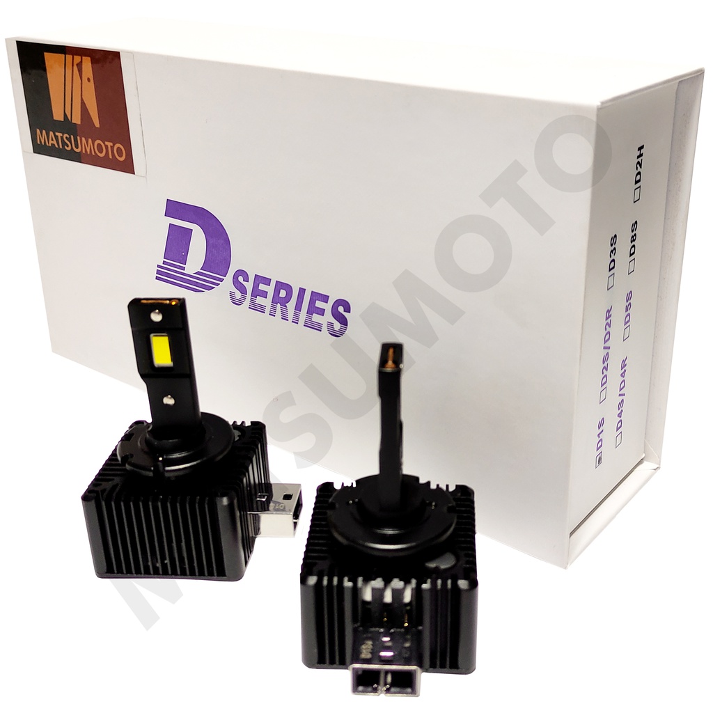 Set de Ampolletas LED Dseries D1S 6000lm