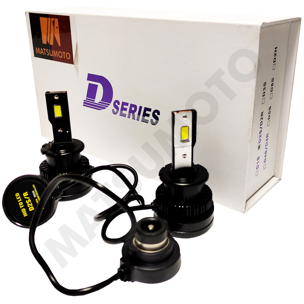 Set de Ampolletas LED Dseries D2S/D2R 6000lm