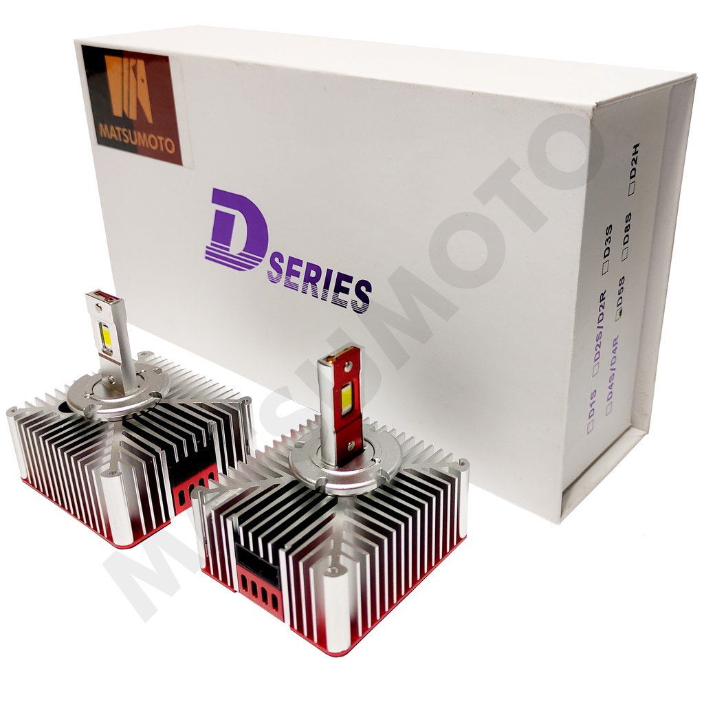 Set de Ampolletas LED Dseries D5S 6000lm