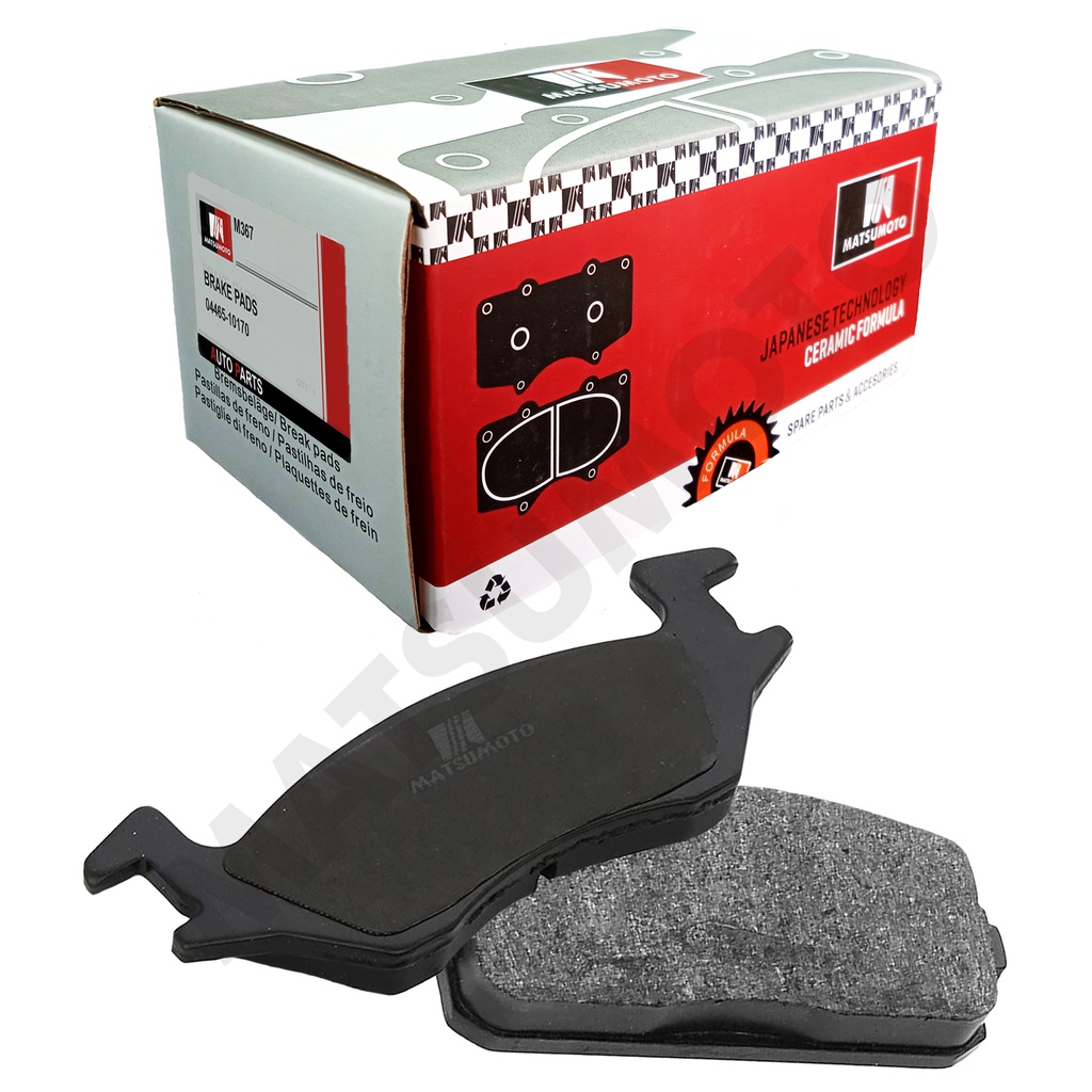 M367 Pastillas de Freno Cerámica Delanteras Toyota Starlet (1979-2024)
