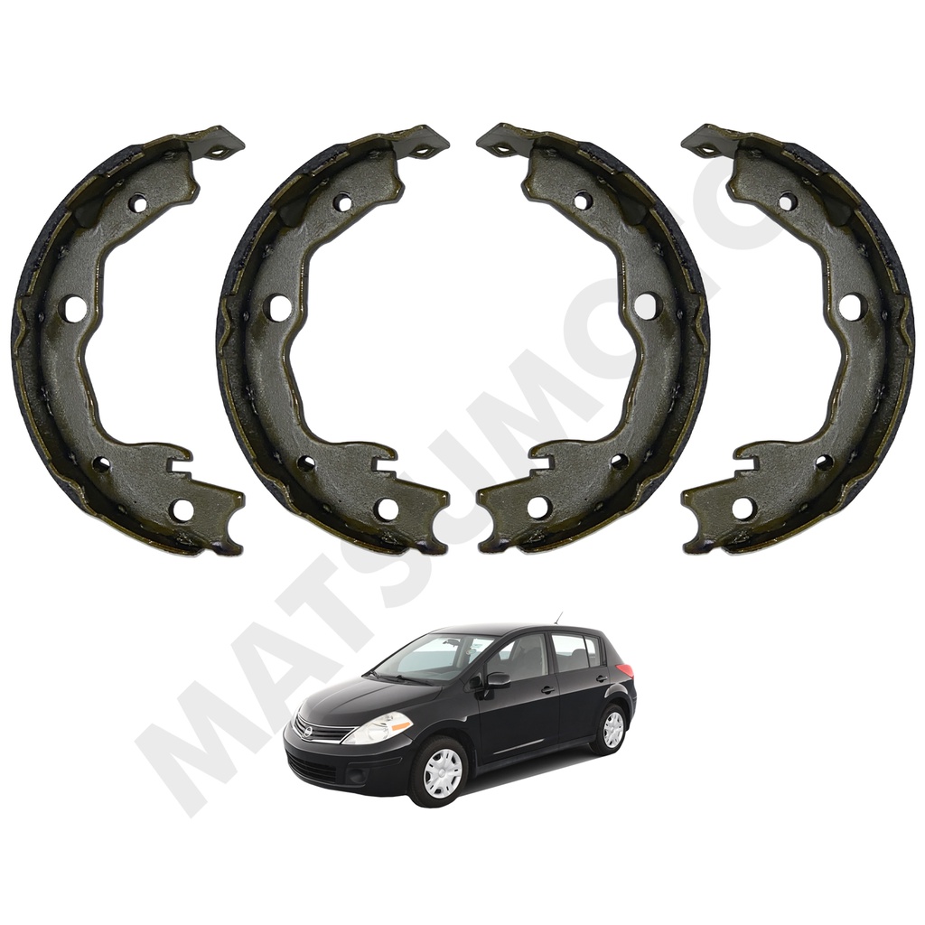 Balatas / Patines de Freno Nissan Tiida 203.2*30 (2009-2014)