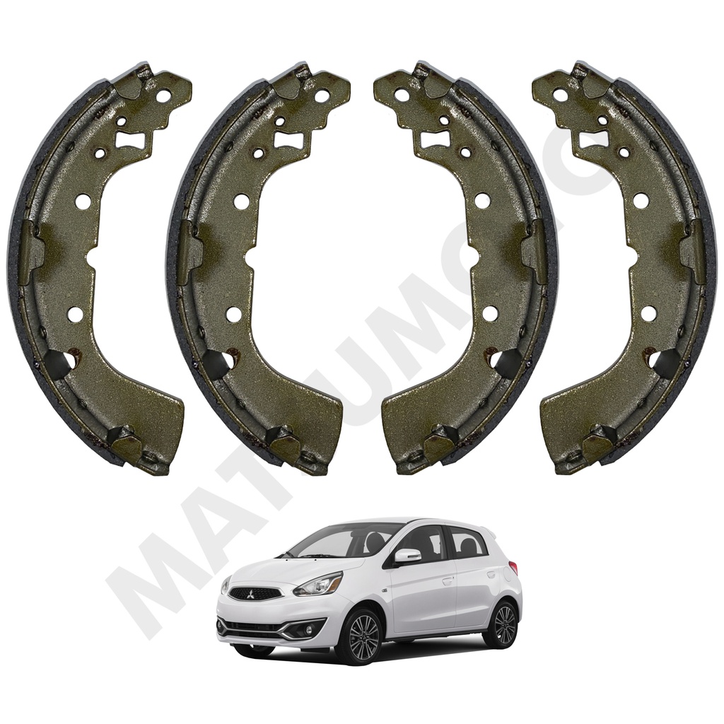 Balatas / Patines de Freno Mitsubishi Mirage (2012-ON)  180.4*30