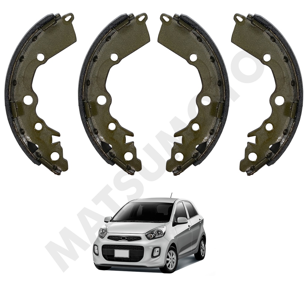 Balatas / Patines de Freno Kia Morning 180*25 (2012-2016)