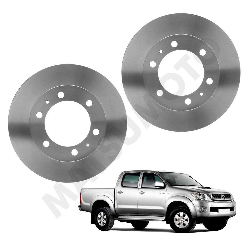 MD332 Disco de Freno Delantero Toyota Hilux KUN (2009-2011)