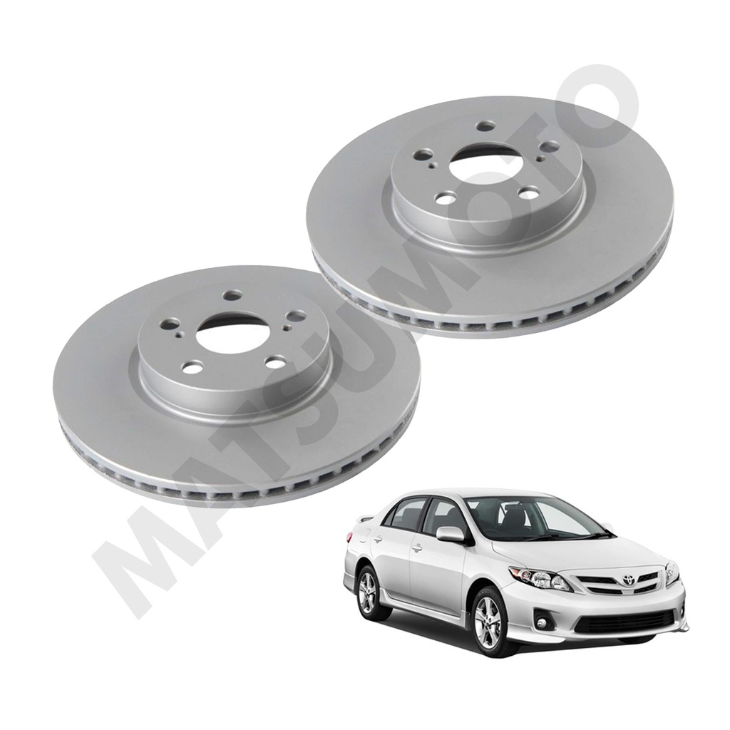 MD646 Disco de Freno Delantero Toyota Corolla (2006-2019) / Urban Cruiser (2007-2016)