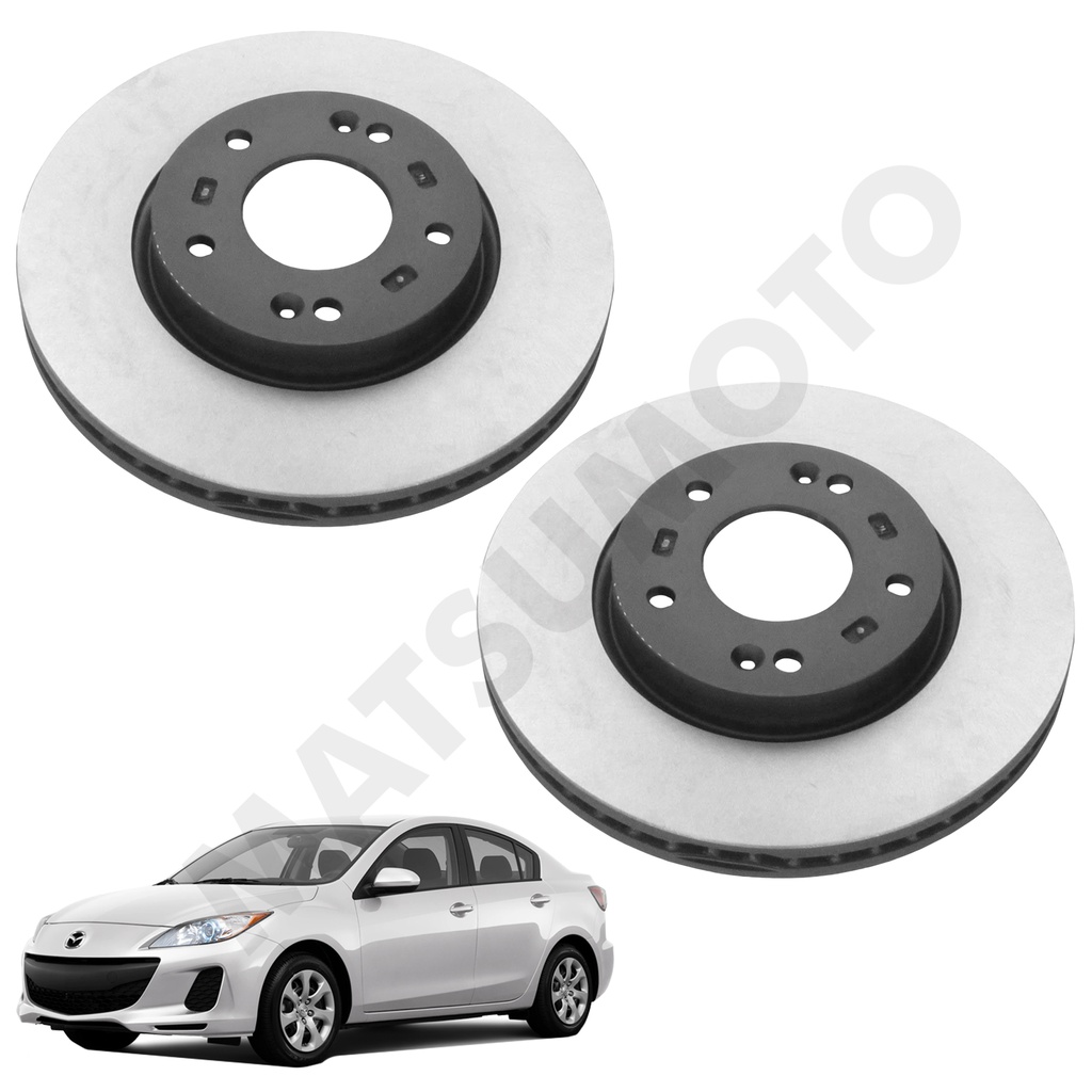 MD128 Disco de Freno Delantero Mazda 3 / Mazda 5 / Mazda Premacy (2008-2012)
