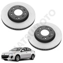 MD128 Disco de Freno Delantero Mazda 3 / Mazda 5 / Mazda Premacy (2008-2012)