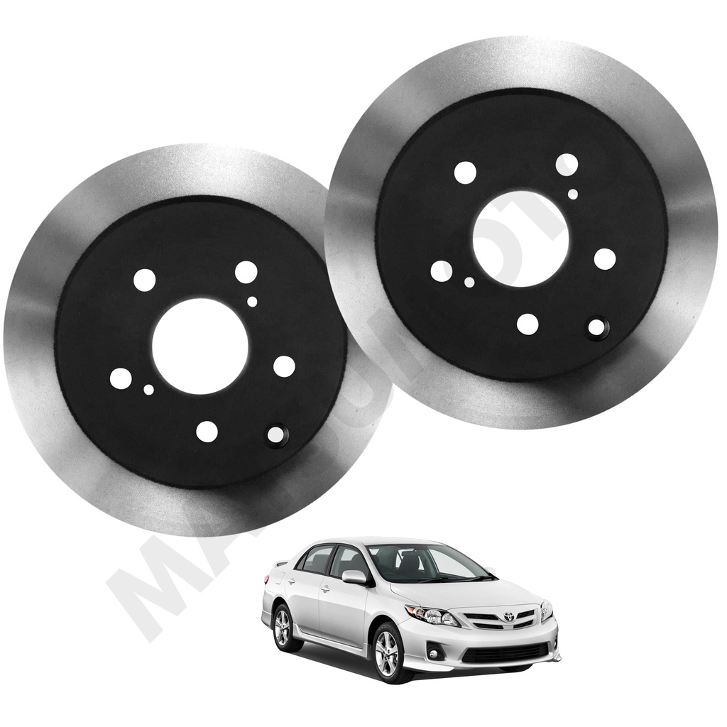 MD725 Disco de Freno Trasero Toyota Corolla (2011-2013)