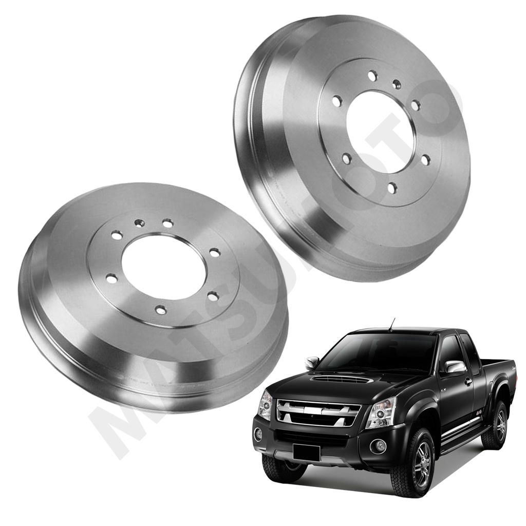 MT162 Tambor de Freno Trasero Chevrolet D-Max (2004-2014) Versión 4X2