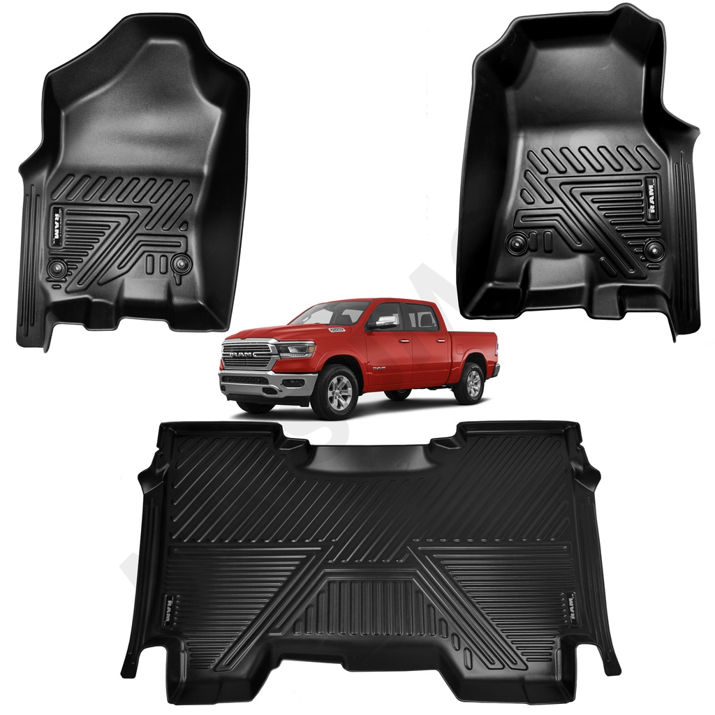 Set de Pisos Calce Perfecto Dodge RAM (2020-2023)