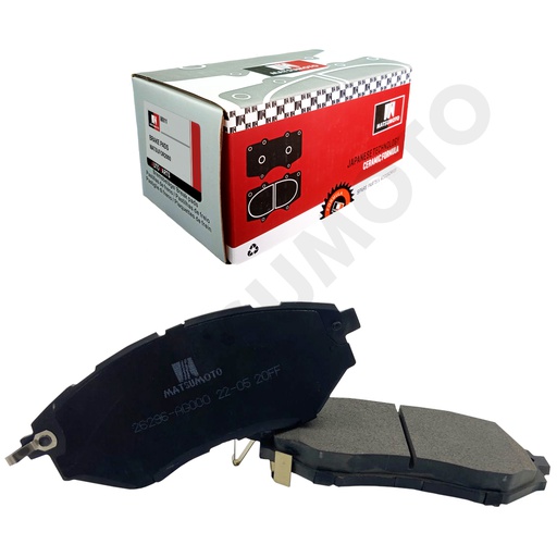 [MATSUFOR2000] M811 Pastillas de Freno Cerámica Delanteras Subaru Legacy / Forester / Outback / Tribeca