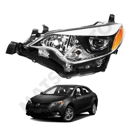 [HLL01-1171-001-LH] Óptico Izquierdo LH para Toyota Corolla Corolla (2015-2017)