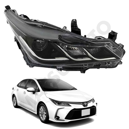 [HLL01-1174-001-RH] Óptico Derecho LED Toyota Corolla (2020-2022)