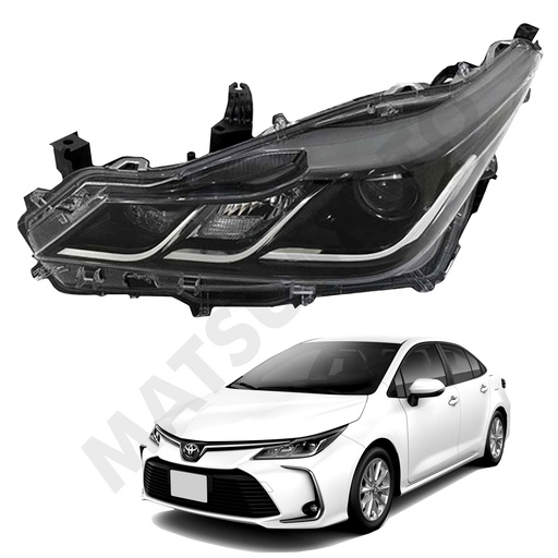 [HLL01-1174-001-LH] Óptico Izquierdo LED Toyota Corolla (2020-2022)