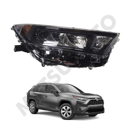[HLL01-2098-001-RH] Óptico Derecho LED Toyota RAV4 (2019-2023) OEM 81110-0R150 VERSION LE