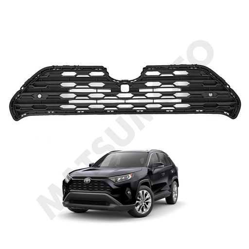 [HLL01-2098-009] Rejilla parte Superior Parachoque Delantero Toyota Rav4 (2019-2023) - OEM 53112-0R120