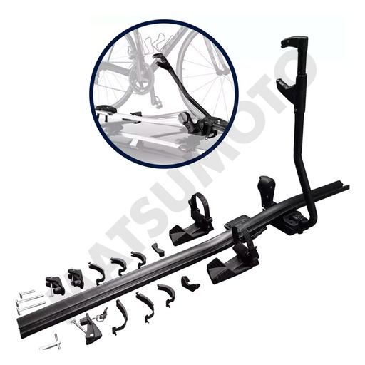 [YH-G-007B] Porta Bicicleta de Techo Universal - NEGRA