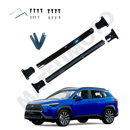 [YH-B-117] Barra de Techo Transversal tipo Original Toyota Corolla Cross (2021 - ON)