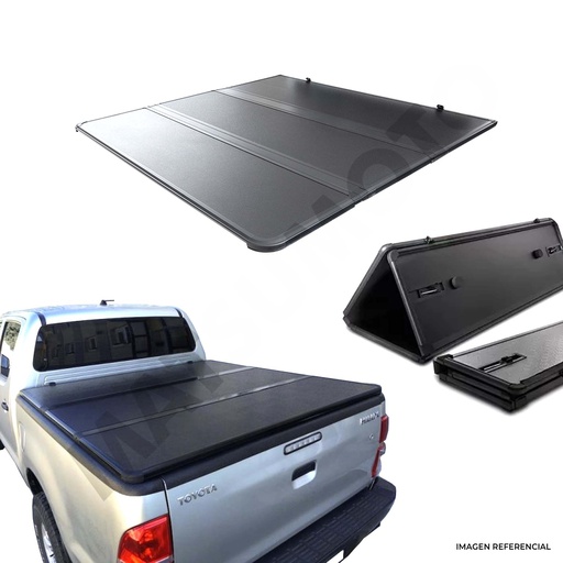 [HTTC-HIL15-22] Tapa Rígida Plegable Hilux Revo (2016-ON) / Great Wall Poer (2021-ON) / JAC T8 (2020-ON)