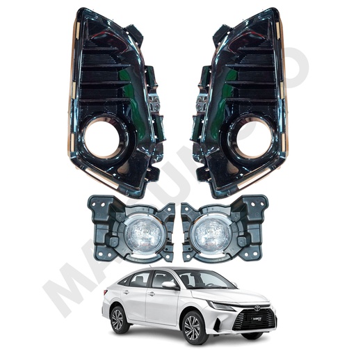 [TB374TA-LED] Kit de Neblineros Toyota Yaris (2023) LED