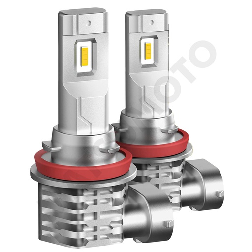 [V3 880] Set ampolletas V3 microtecnología con disipador y turbo 6.000 lumenes