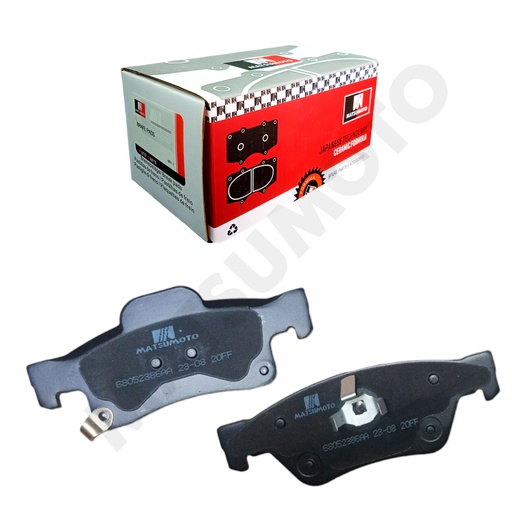 [GDB4448] M1166 Pastillas de Freno Cerámica Traseras Dodge Durango (2011-2024) / Jeep Grand Cherokee (2011-2024)