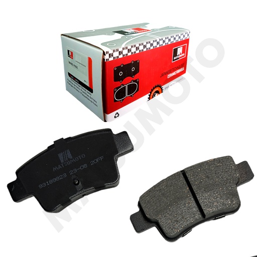 [GDB1384] M1189 Pastillas de Freno Cerámica Traseras Fiat / Alfa Romeo