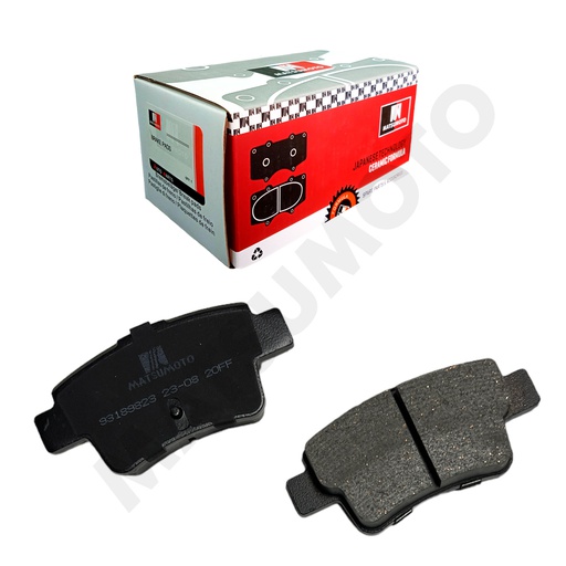 [93189823] M1207 Pastillas de Freno Cerámica Traseras Fiat / Chevrolet / Opel