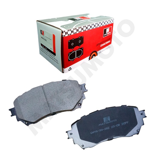 [GDB3580 GDB7941] M1240 Pastillas de Freno Cerámica Delanteras Mazda 6 (2013-2024) / CX-5 (2016-2024)