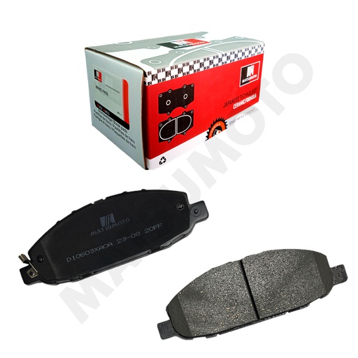 [D10603XA0A] M1248 Pastillas de Freno Cerámica Delanteras Nissan NV350 (2012-2026)