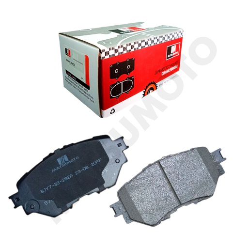 [D1759-8987] M1324 Pastillas de Freno Cerámica Delanteras Mazda 3 (2014-2024)