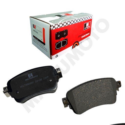 [GDB2166] M1419 Pastillas de Freno Cerámica Traseras Citroen / Peugeot