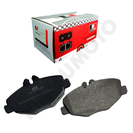 [GDB1542] M863 Pastillas de Freno Cerámica Delanteras Mercedes Benz