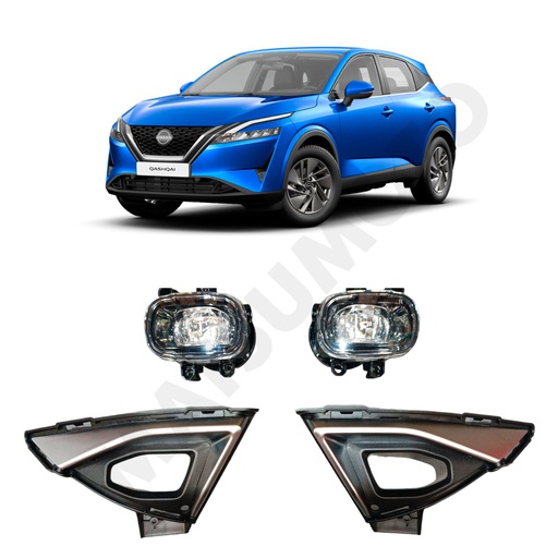 [TB921NS-CH-LED] Kit de Neblineros Nissan Qashqai (2023-ON) LED