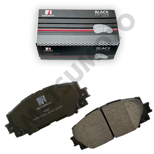 [BK-04465-52260] M805 Pastillas de Freno Low Metal Delanteras Toyota / Lexus / Brilliance / Great Wall