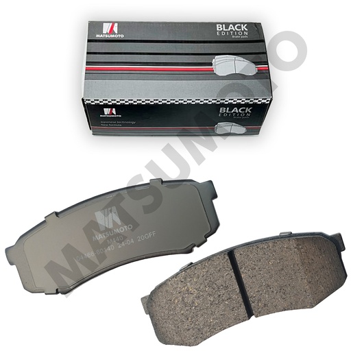 [BK-04466-60140] M440 - Pastilla de Freno Low Metal Black Edition Traseras Toyota 4Runner