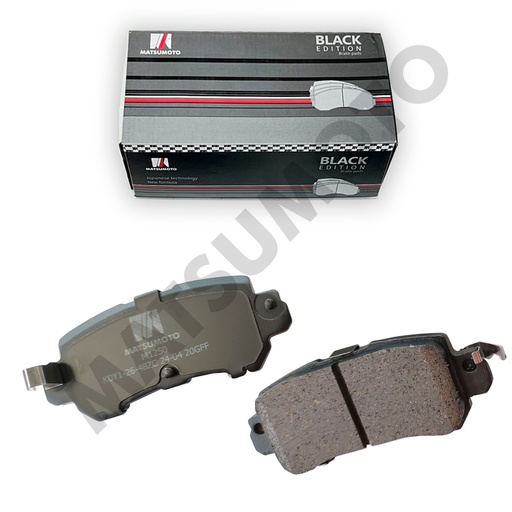 [BK-K0Y1-26-48ZC] M1250 Pastillas de Freno Low Metal Traseras Mazda CX-3 / CX-5 / Mazda 2