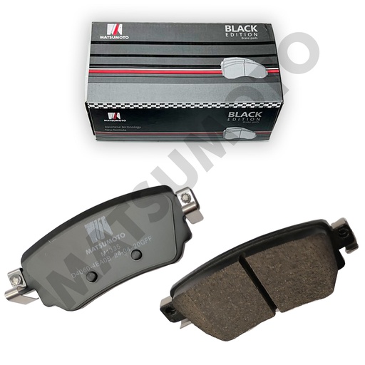 [BK-D4060-4EA0B] M1335 - Pastillas de Freno Low Metal Black Edition Traseras Nissan  Qashqai J11 - Renault Kadjar