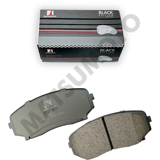 [BK-4605B541] M917 Pastillas de Freno Low Metal Delanteras Ford / Mazda / Mitsubishi