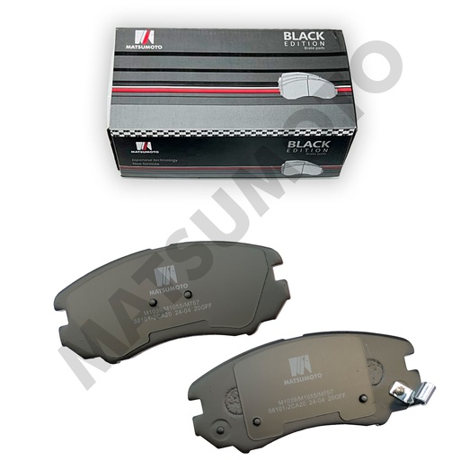 [BK-58101-2CA20] M1039/M1055/M757 Pastillas de Freno Low Metal Delanteras Hyundai / Kia / Chery / Changan / Dongfeng