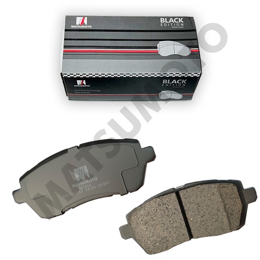 [BK-DFY13328Z] M1052 - Pastillas de Freno Low Metal Black Edition  Delanteras Ford  Mazda  Suzuki