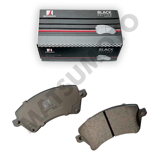 [BK-04465-02150] M684 - Pastillas de Freno Low Metal Black Edition Delanteras Toyota  Corolla (2003-2007)