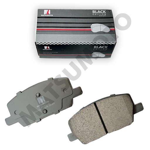 [BK-23321903] M1463 - Pastillas de Freno Low Metal Black Edition Delanteras Para Chevrolet