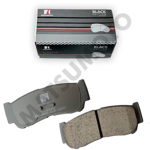 [BK-58302-2BA20] M938/M650 Pastillas de Freno Low Metal Traseras Hyundai / Kia / Maxus