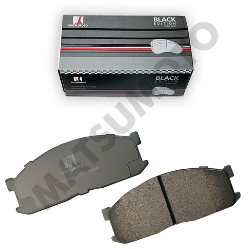 [BK-0K60A3328Z] M205 - Pastillas de Freno Low Metal Black Edition Delanteras Kia Frontier antiguo (1997 - 2006)