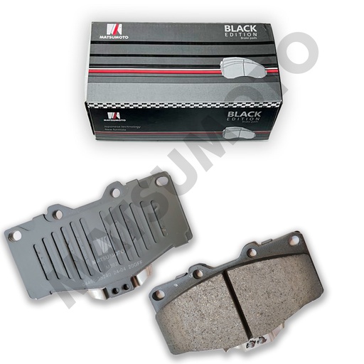 [BK-04465-35240] M362 - Pastillas de Freno Low Metal Black Edition Delanteras Toyota 4  Runner - Prado 2ptas